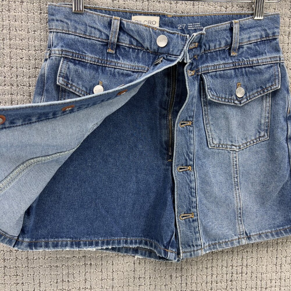Anthropologie Pilcro Country Denim Skort - Picture 4 of 9